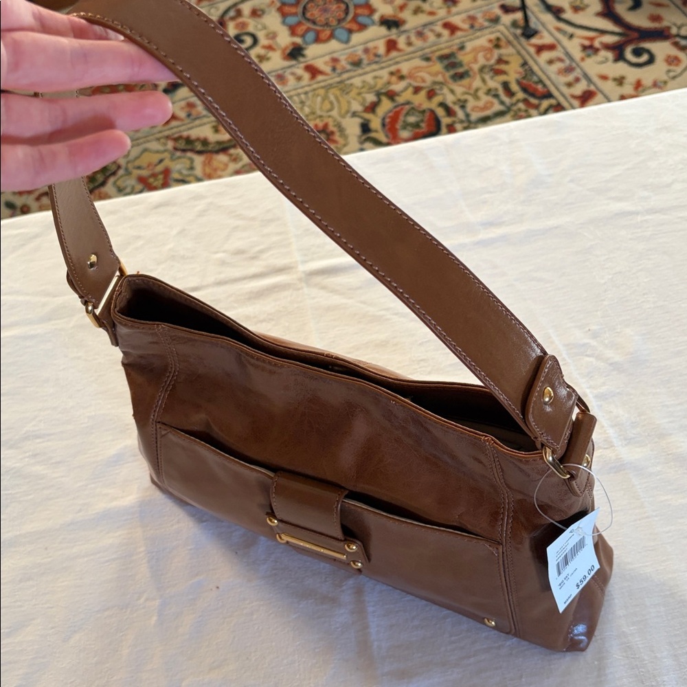NWT Nine West beautiful brown hobo bag - Picture 7 of 12